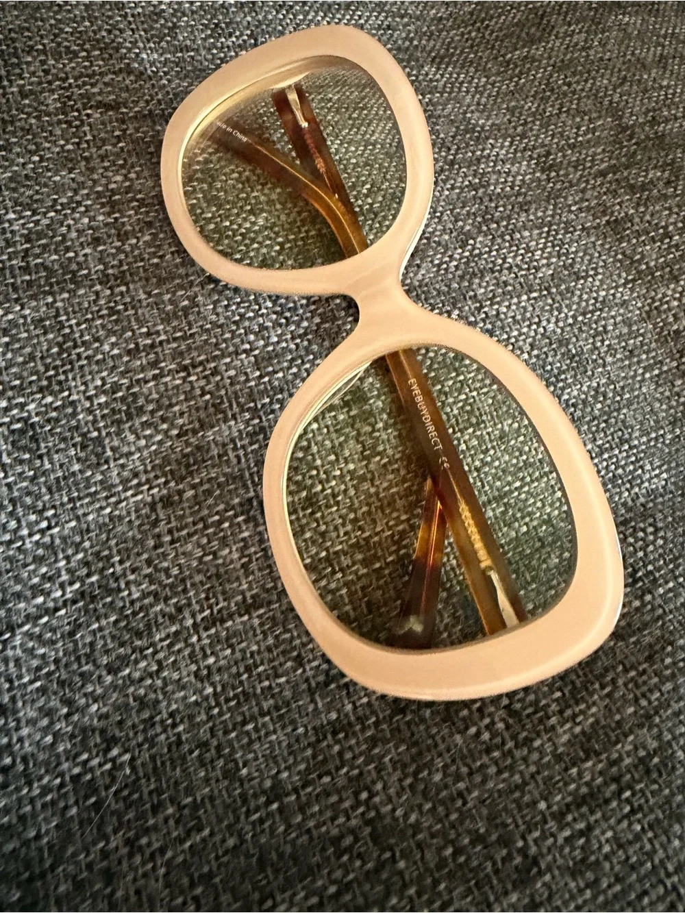Sale! Eye Buy Direct Oversized Cream Glasses